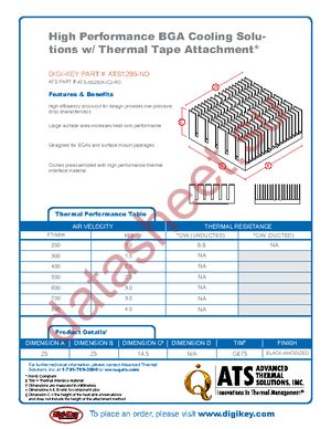 ATS-55250K-C2-R0 datasheet  